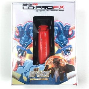 BaBylissPRO LO-PROFX  Cordless Trimmer Van Da' Goat FX726RI Limited Edition new